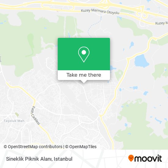 Sineklik Piknik Alanı map
