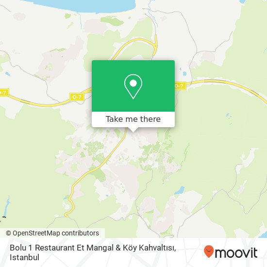 Bolu 1 Restaurant Et Mangal & Köy Kahvaltısı map