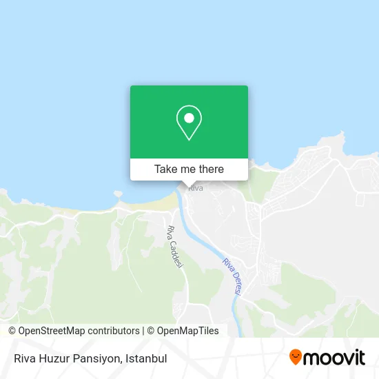 Riva Huzur Pansiyon map