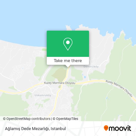 Ağlamış Dede Mezarlığı map