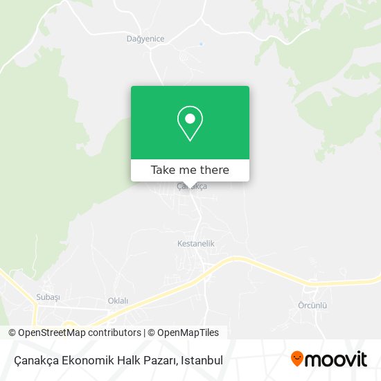 Çanakça Ekonomik Halk Pazarı map
