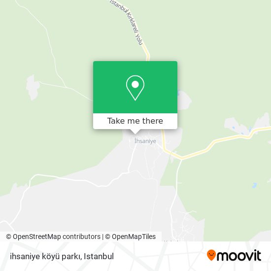 ihsaniye köyü parkı map