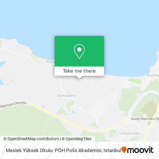 Meslek Yüksek Okulu- PÖH Polis Akademisi map