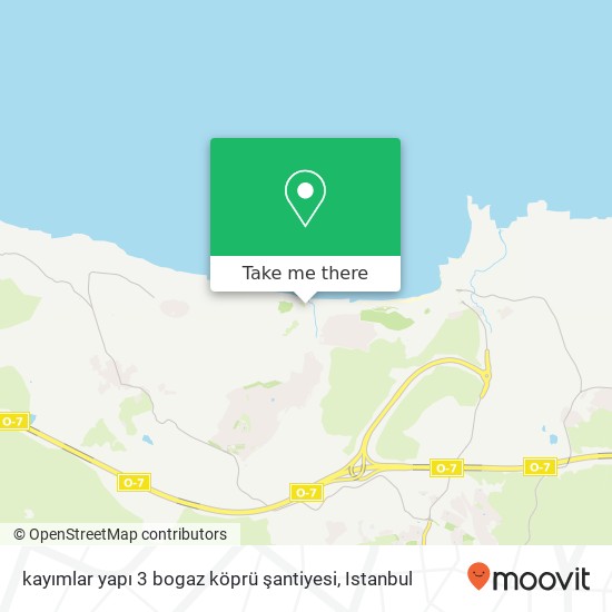 kayımlar yapı 3 bogaz köprü şantiyesi map