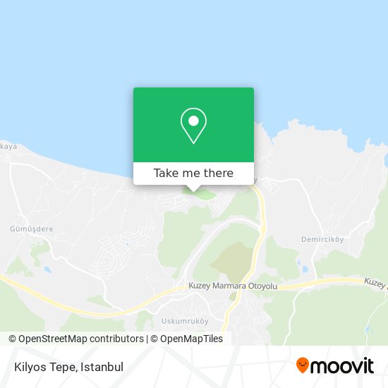 Kilyos Tepe map