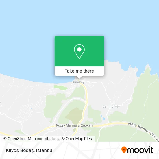 Kilyos Bedaş map