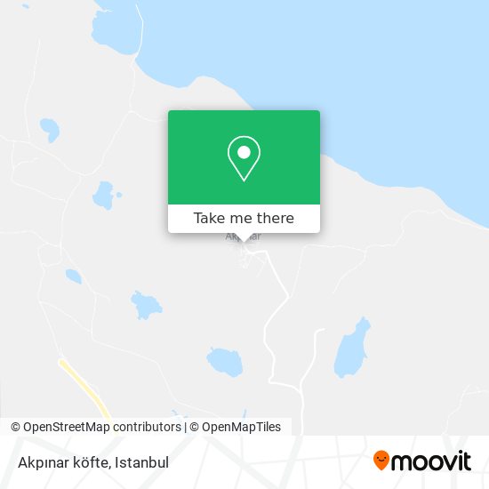 Akpınar köfte map