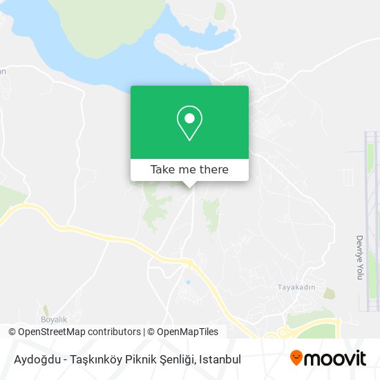 Aydoğdu - Taşkınköy Piknik Şenliği map