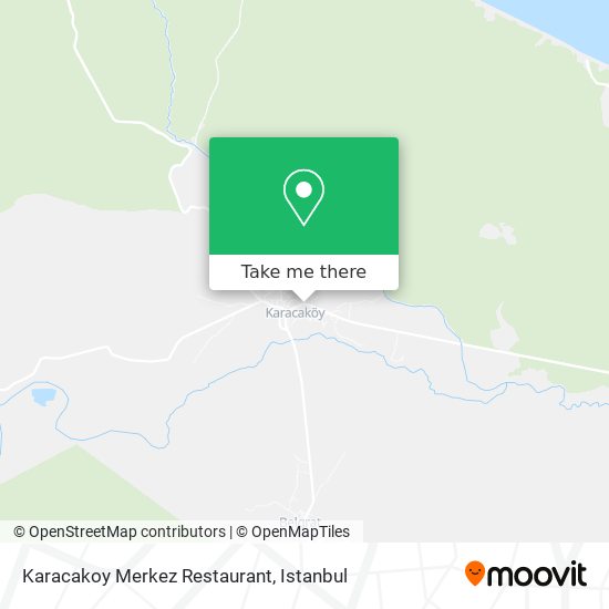 Karacakoy Merkez Restaurant map
