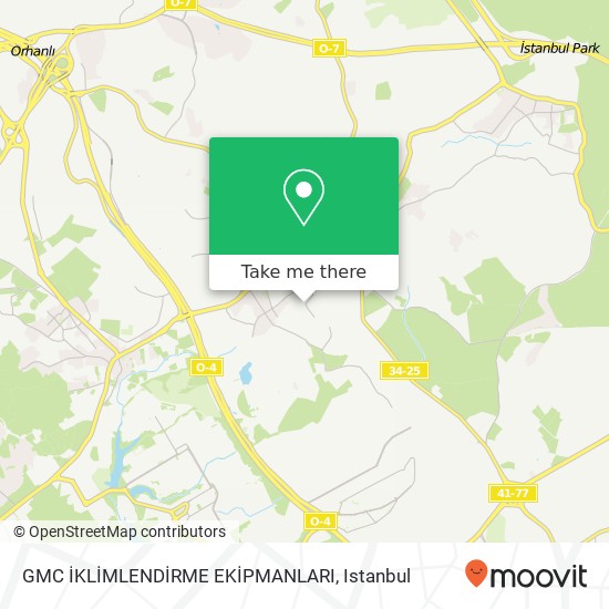 GMC İKLİMLENDİRME EKİPMANLARI map