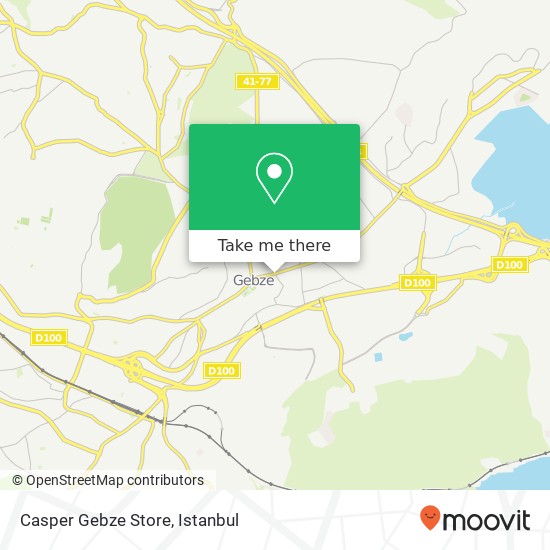 Casper Gebze Store map