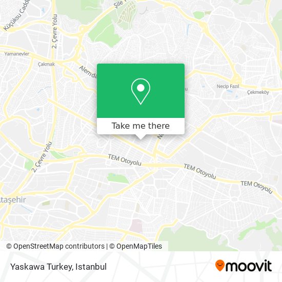 Yaskawa Turkey map