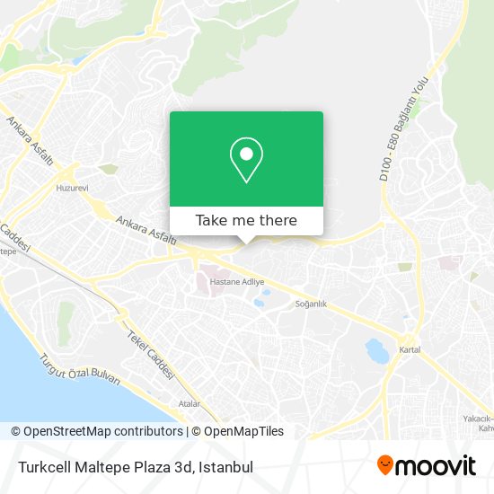 Turkcell Maltepe Plaza 3d map