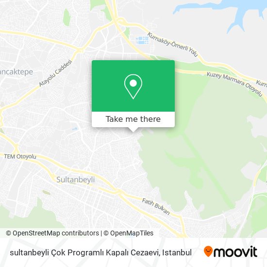 sultanbeyli Çok Programlı Kapalı Cezaevi map