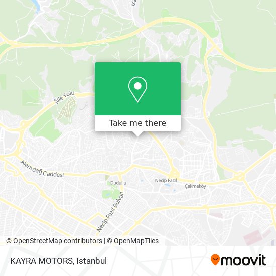 KAYRA MOTORS map