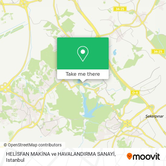 HELİSFAN MAKİNA ve HAVALANDIRMA SANAYİ map