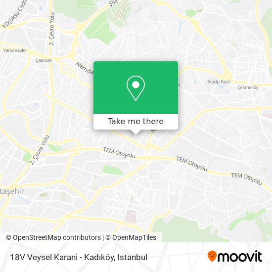 18V Veysel Karani - Kadıköy map