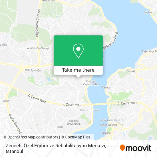 Zencefil Özel Eğitim ve Rehabilitasyon Merkezi map