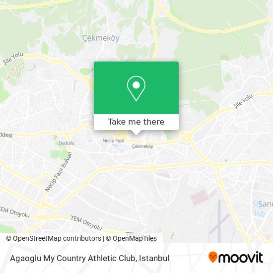 Agaoglu My Country Athletic Club map