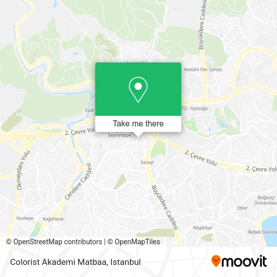 Colorist Akademi Matbaa map