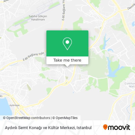 Aydınlı Semt Konağı ve Kültür Merkezi map