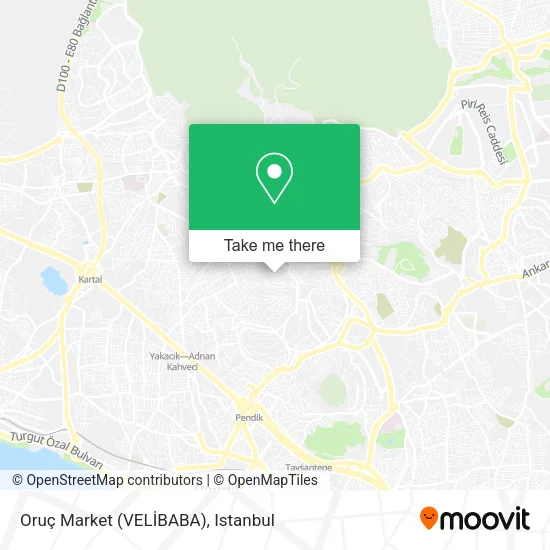 Oruç Market (VELİBABA) map