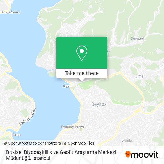 Bitkisel Biyoçeşitlilik ve Geofit Araştırma Merkezi Müdürlüğü map