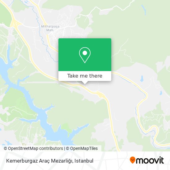 Kemerburgaz Araç Mezarliğı map
