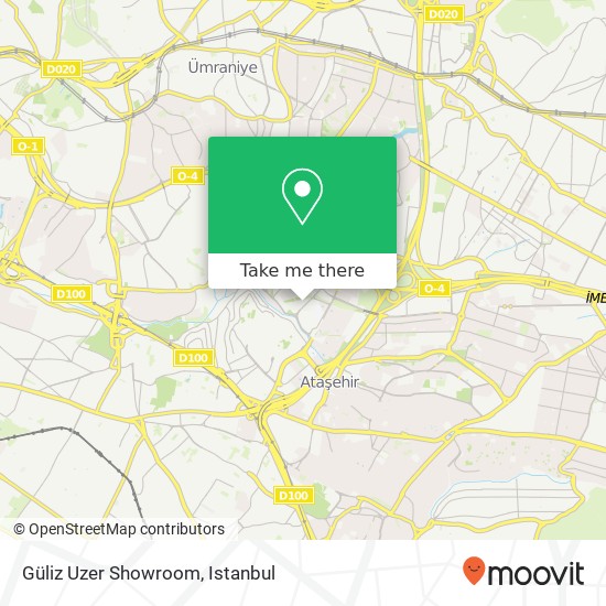 Güliz Uzer Showroom map