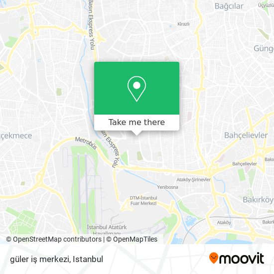 güler iş merkezi map