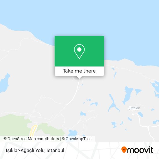 Işıklar-Ağaçlı Yolu map