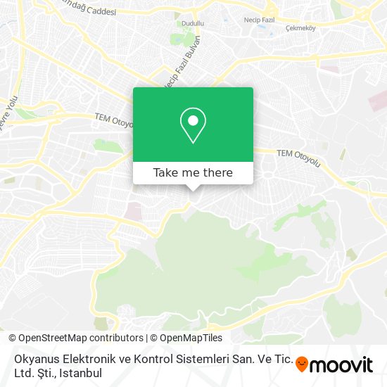 Okyanus Elektronik ve Kontrol Sistemleri San. Ve Tic. Ltd. Şti. map