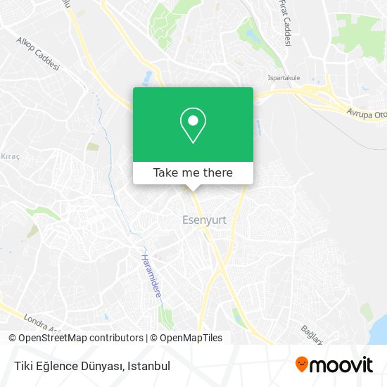 Tiki Eğlence Dünyası map