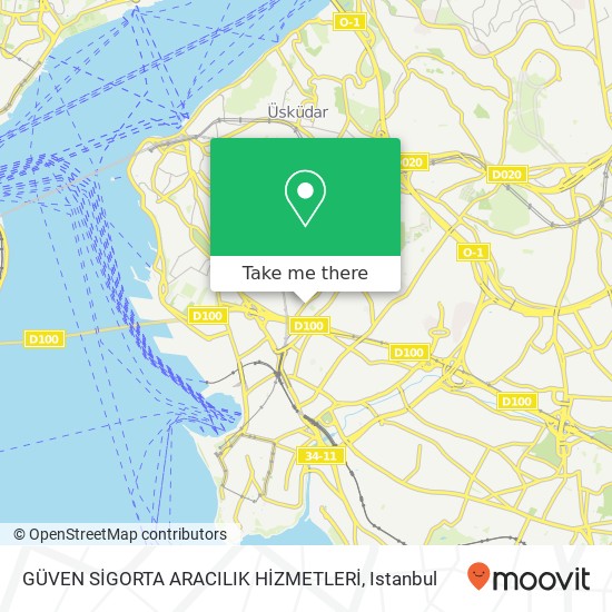 GÜVEN SİGORTA ARACILIK HİZMETLERİ map