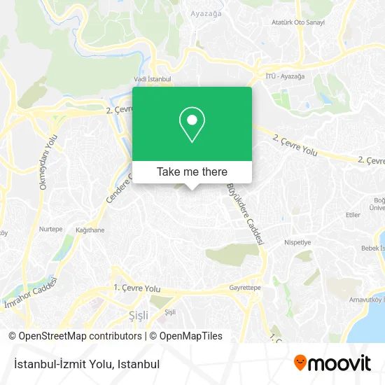 İstanbul-İzmit Yolu map