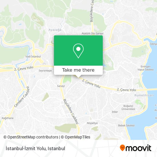İstanbul-İzmit Yolu map