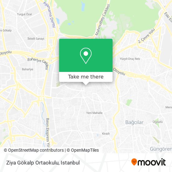 Ziya Gökalp Ortaokulu map