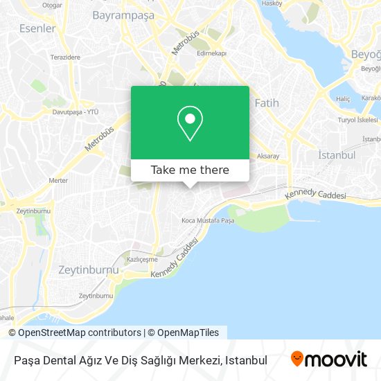 Paşa Dental Ağız Ve Diş Sağlığı Merkezi map