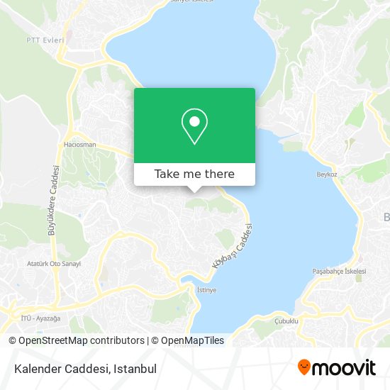 Kalender Caddesi map