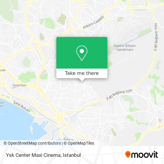 Ysk Center Maxi Cinema map