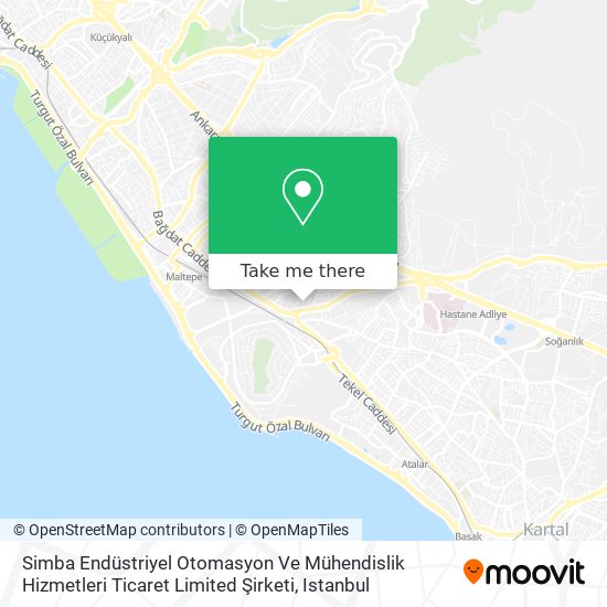 Simba Endüstriyel Otomasyon Ve Mühendislik Hizmetleri Ticaret Limited Şirketi map