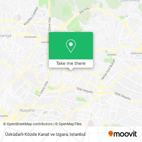 Üsküdarlı Közde Kanat ve Izgara map