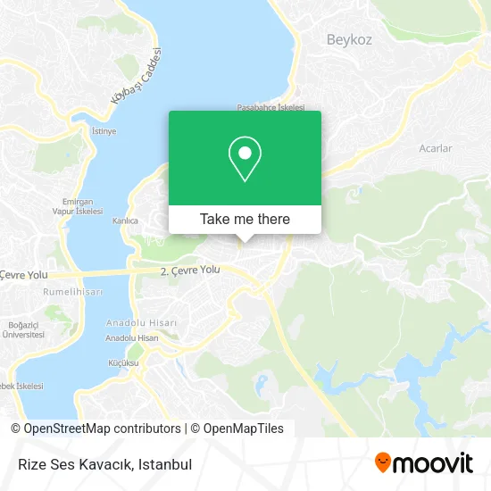 Rize Ses Kavacık map