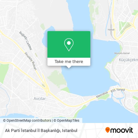 Ak Parti İstanbul İl Başkanlığı map