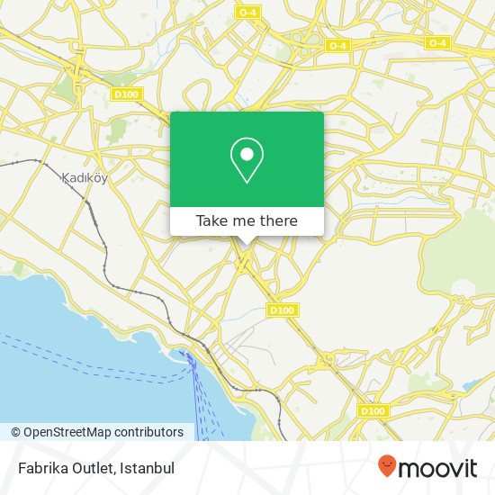 Fabrika Outlet map