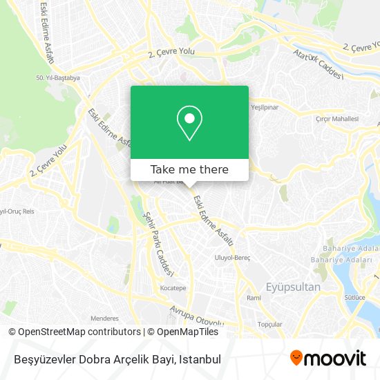 Beşyüzevler Dobra Arçelik Bayi map