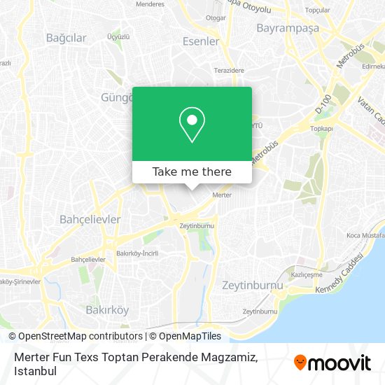 Merter Fun Texs Toptan Perakende Magzamiz map