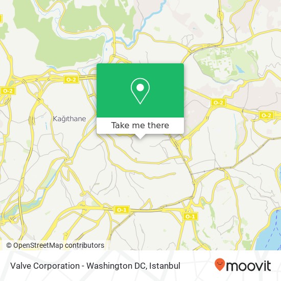 Valve Corporation - Washington DC map