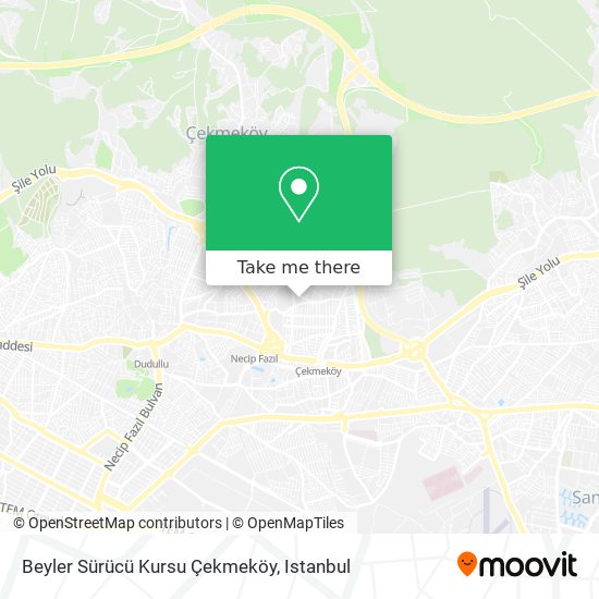 Beyler Sürücü Kursu Çekmeköy map