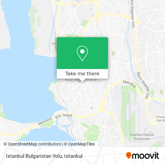 İstanbul Bulgaristan Yolu map